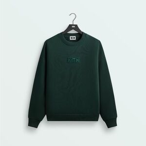 NWT Kith Green Crewneck Sweater